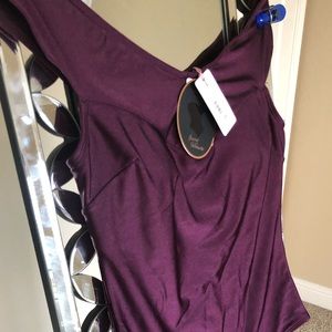 NEW /W TAGS Off The Shoulder Swimsuit by Ted Baker